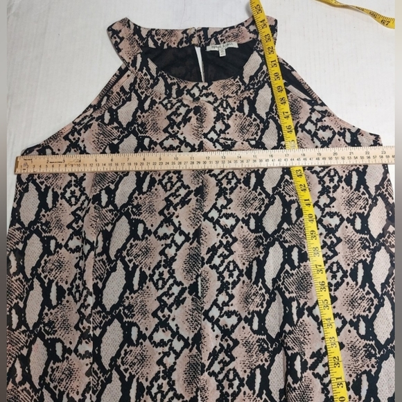 Speed Limit MPH Animal Print Flowy Women's Maxi Dress Size 1X - Picture 9 of 13